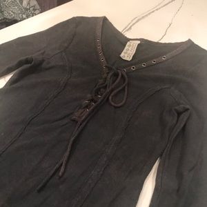 Free people long sleeve shirt